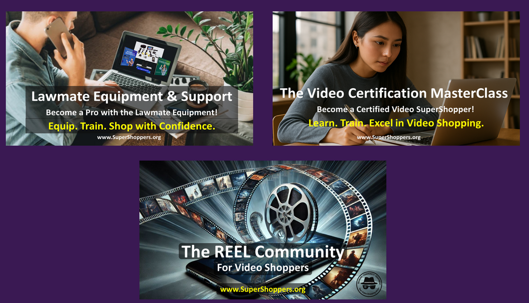 SuperShoppers Complete Bundle including PV500 ECO2 Touchscreen DVR and BU-19+ Button Camera Set PLUS the Complete Video Shopping Certification Masterclass PLUS 2 months of The REEL Community