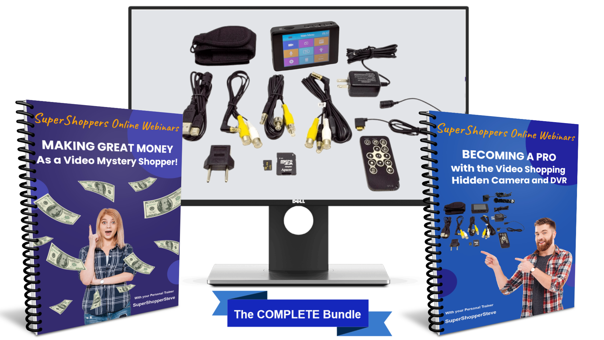 Lawmate DVR/Camera/Training Bundle PV500 ECO2 Touchscreen DVR & BU